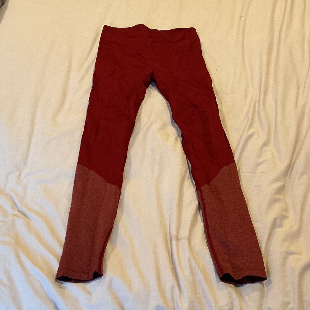 Fabletics Burgundy Leggings